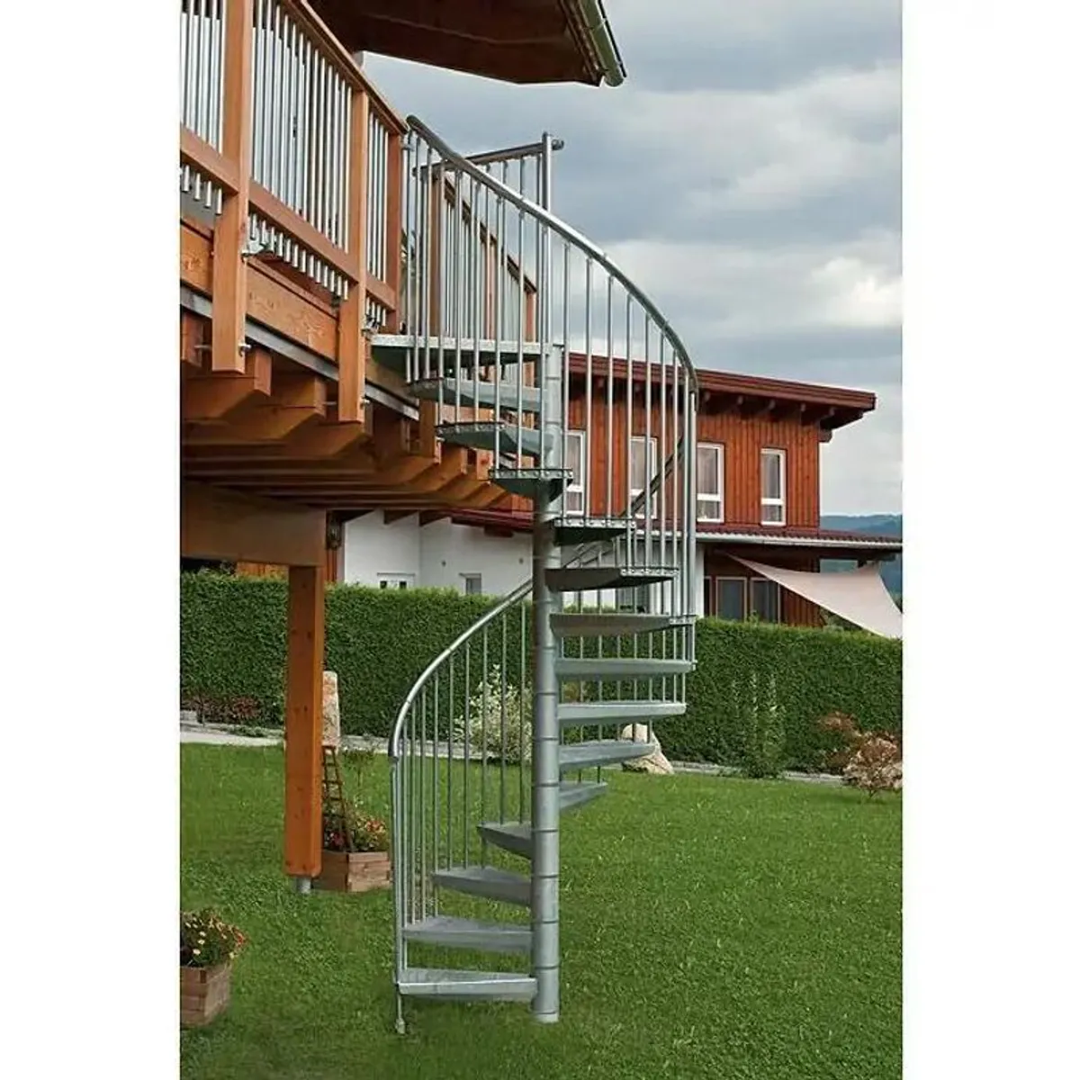 Minka Spiraltrapp Rondo Zink Plus120